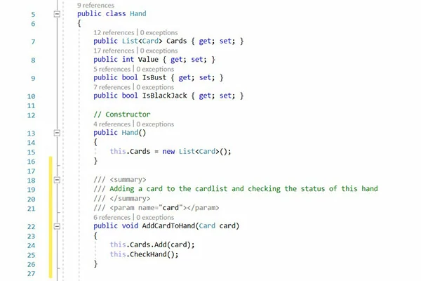 CSharp Code Snippet