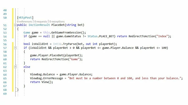 CSharp Code Snippet